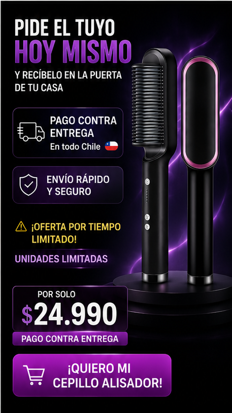 Cepillo Alisador Rizador Multifuncional